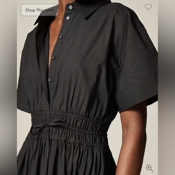 J.Crew Petite Elena shirtdress in cotton poplin - Picture 3 of 10